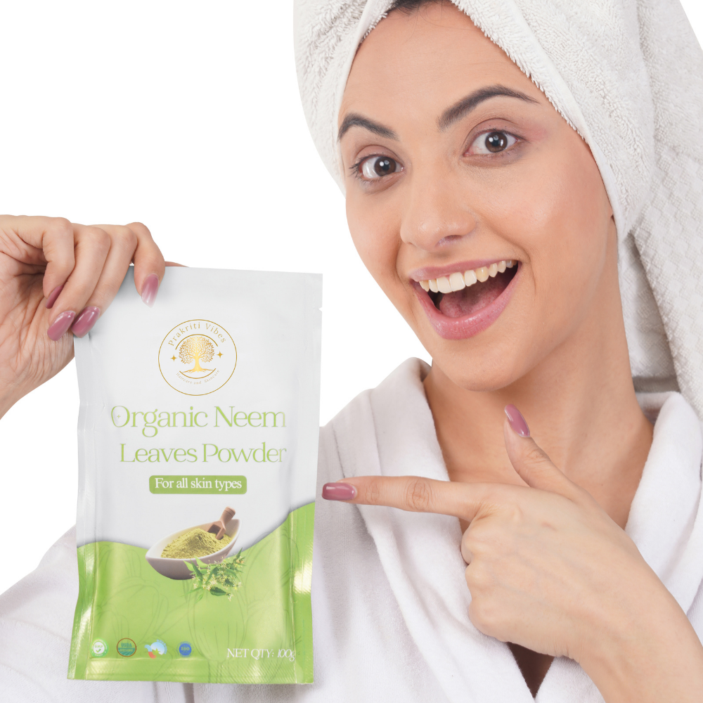 Organic Neem Powder - 100 gm