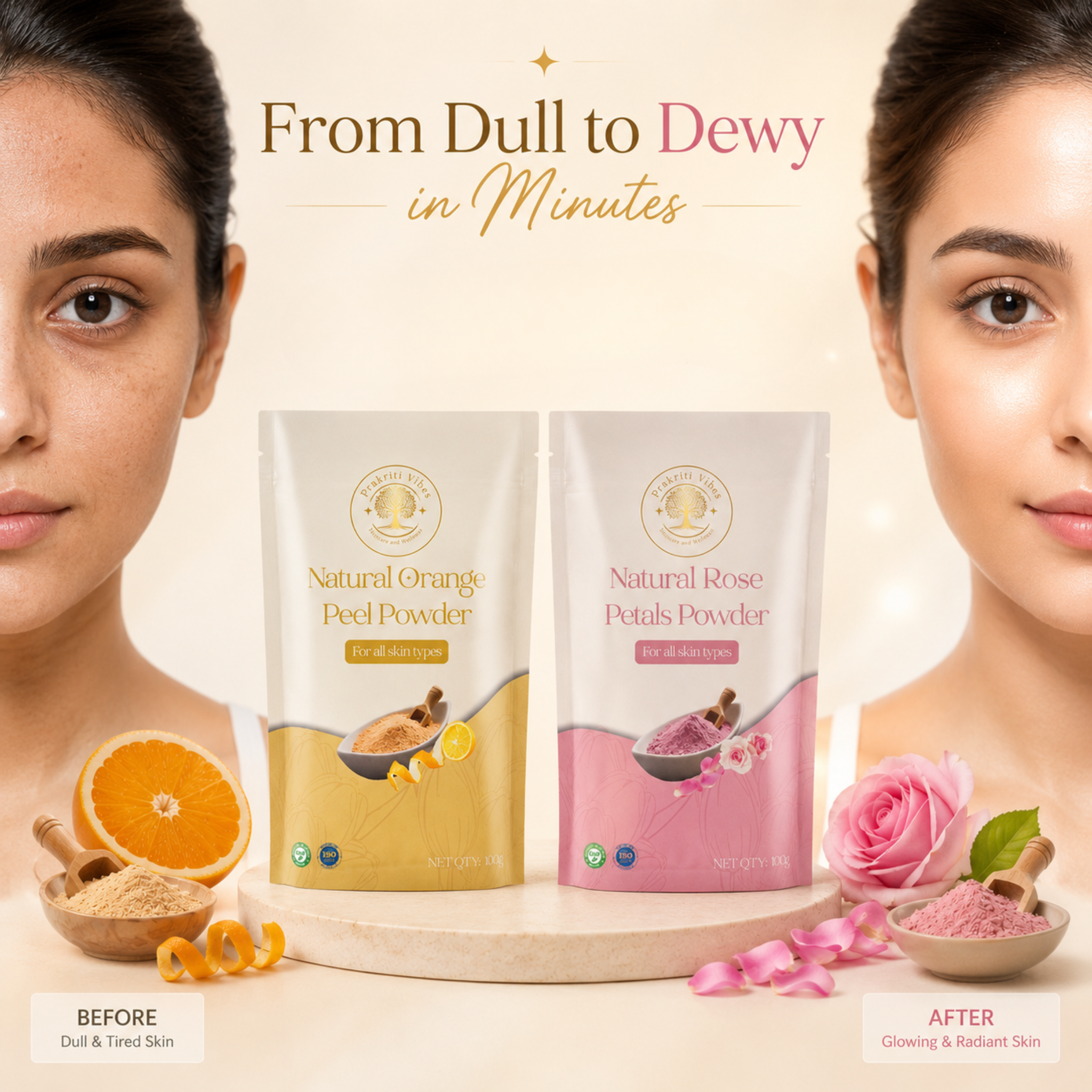 Instant Glow Face Pack Combo