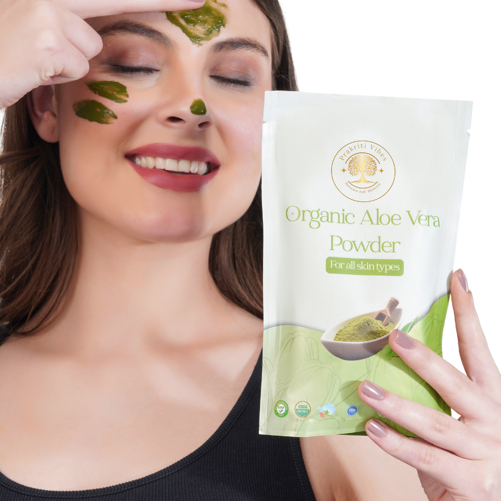 Organic Aloe Vera Powder - 100gm