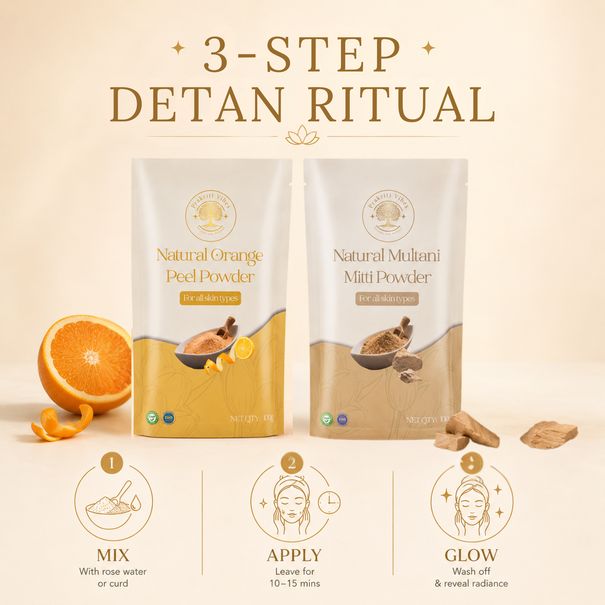 Detan & Brightening Combo