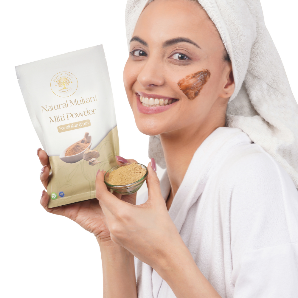 Natural Multani Mitti Powder - 100 gm