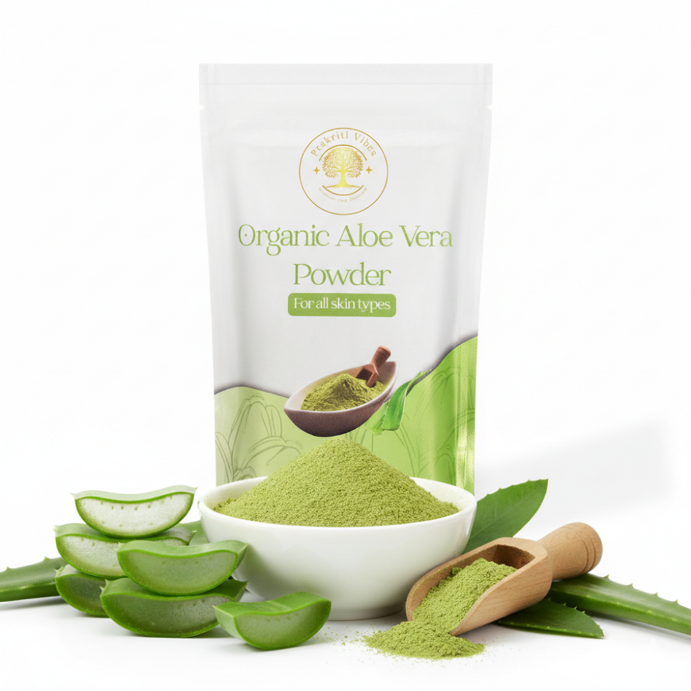 Organic Aloe Vera Powder - 100gm