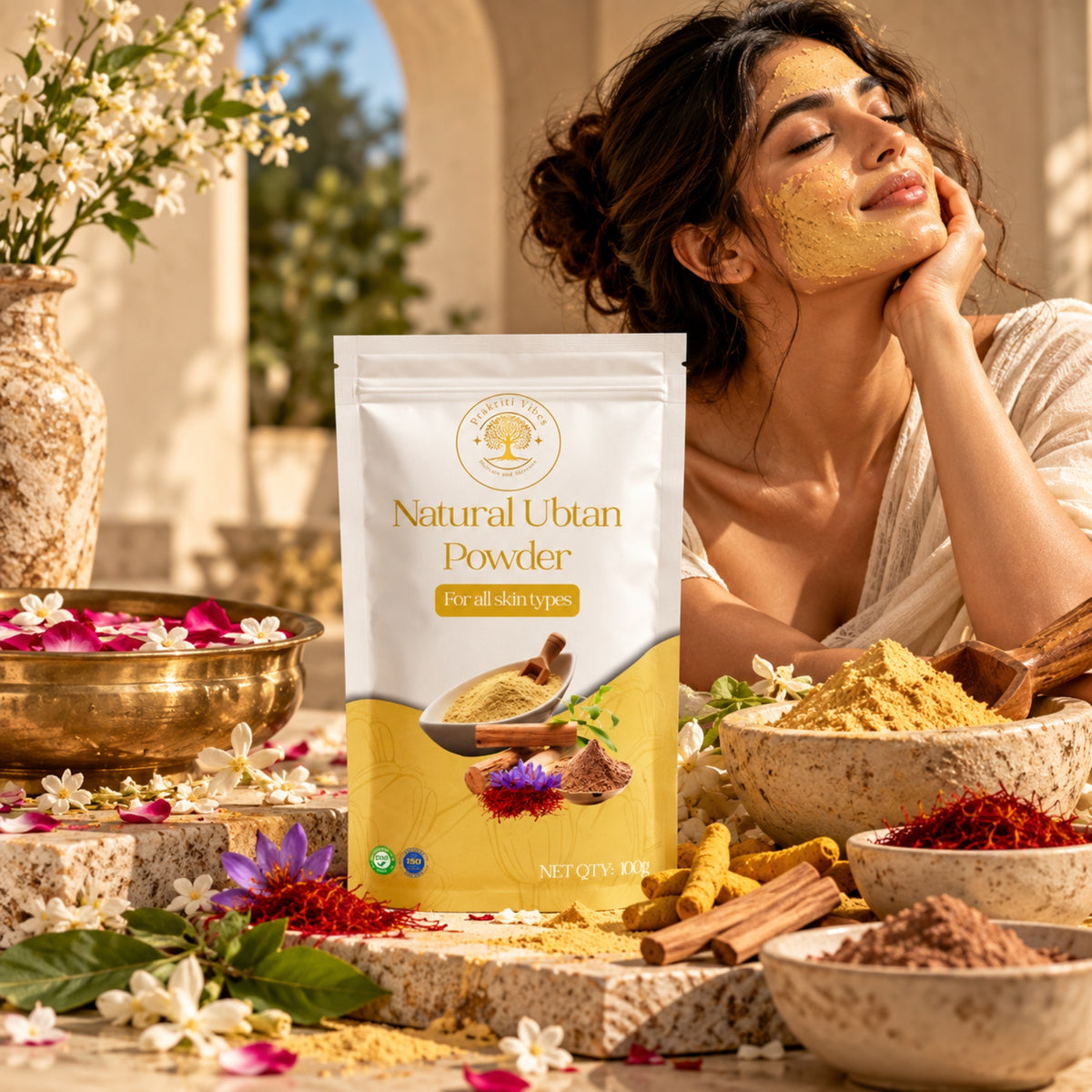 Natural Ubtan Powder - 100gm